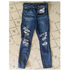 American Eagle ripped jeans
